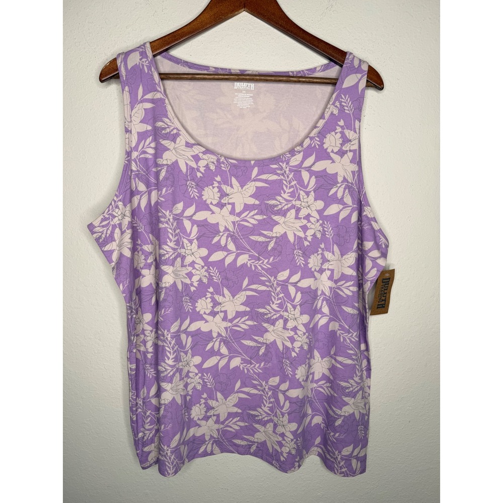Lot of 3 NWT Duluth Trading Co Womens Plus No Yank Tank Top Sz 3X - Picture 5 of 8